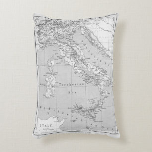 overzicht van Italië Pillow Accent Kussen