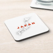 Overzicht van Japan Bier Onderzetter (Linkerzijde)