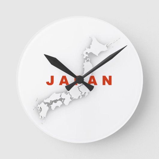 Overzicht van Japan Ronde Klok (Voorkant)