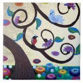 Overzicht van levensdetails tegeltje (Voorkant)