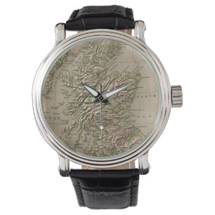  overzicht van Schotland (1880) Horloge