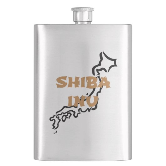 overzicht van shiba inu japan flacon (Voorkant)