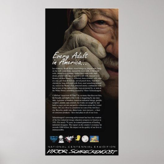 Overzicht van Viktor Schreckengost (Voorkant)