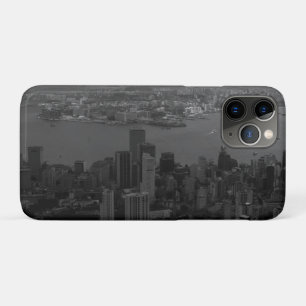 Overzicht van vintage wolkenkrabbers in de stad Ho Case-Mate iPhone Case