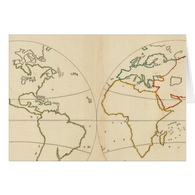 Overzicht wereldkaart (Voorkant Horizontaal)