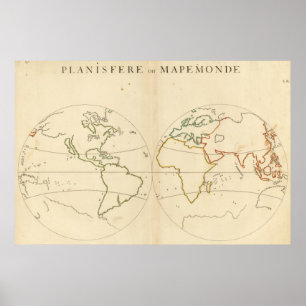 Overzicht wereldkaart