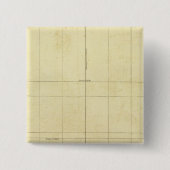 Overzicht wereldkaart vierkante button 5,1 cm (Voorkant)