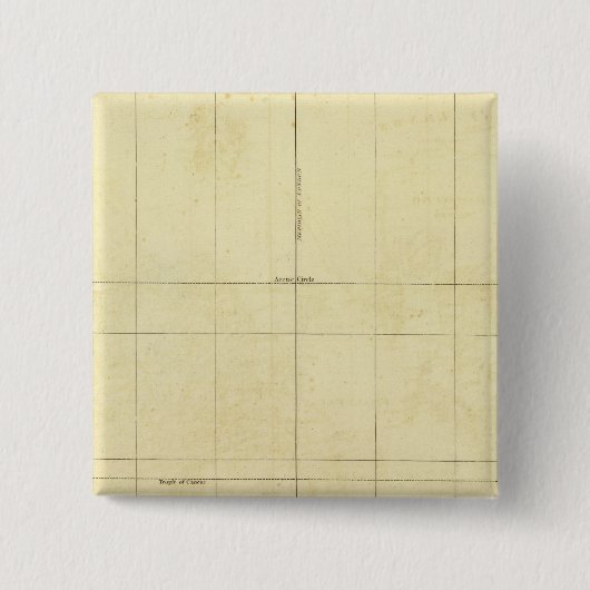 Overzicht wereldkaart vierkante button 5,1 cm (Voorkant)