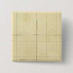 Overzicht wereldkaart vierkante button 5,1 cm