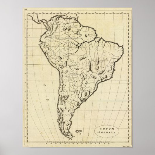 Overzicht Zuid-Amerika (Voorkant)