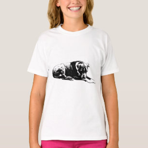 Overzichtelijke Lounge Hond Tee T-shirt