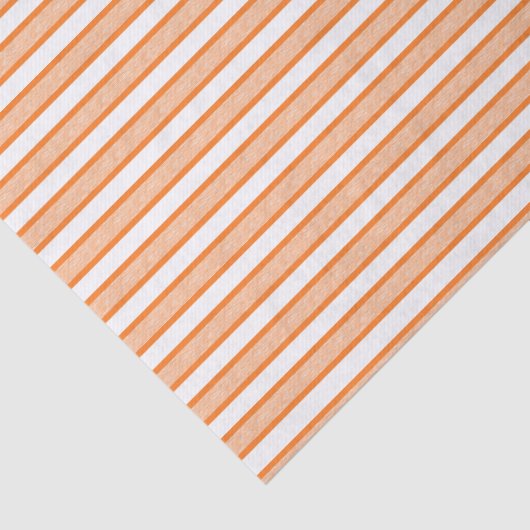 Overzichtelijke strepen Sinaasappel Tissuepapier (Detail)