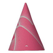 Overzichtelijke vierkante vortex, fluweelroze. feesthoedjes (Rechts)