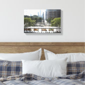 Overzien Columbus Cirkel New York City Foto Canvas Afdruk (Insitu (Slaapkamer))