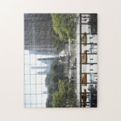 Overzien Columbus Cirkel New York City Foto Legpuzzel (Verticaal)