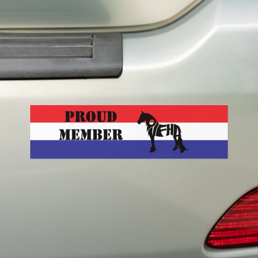 OVFHA bumpersticker (Op auto)