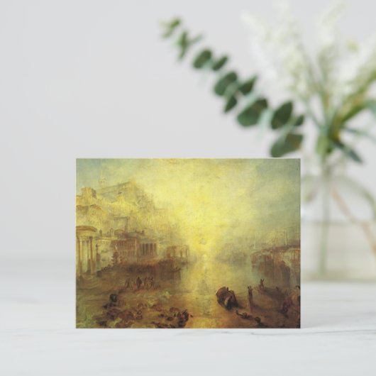 Ovid Banished uit Rome Briefkaart (Staand voorkant)