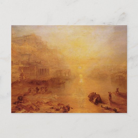 Ovid verbannen uit Rome Briefkaart (Voorkant)