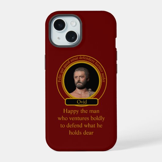 ovidiaan iPhone 15 case (Achterkant)