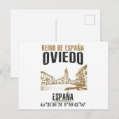 Oviedo Briefkaart (Voorkant / Achterkant)