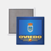 Oviedo Magneet (Voorkant / Achterkant)