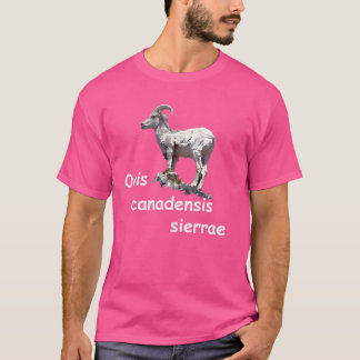Ovis Canadensis Sierrae Sierra Nevada Bighorn Shee T-shirt