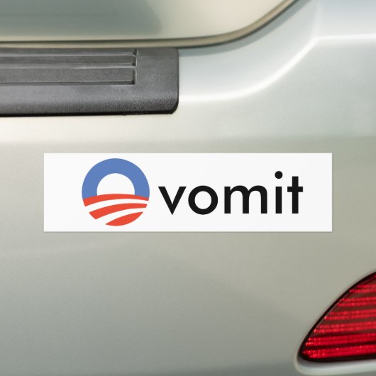 Ovomit Bumpersticker (Op auto)