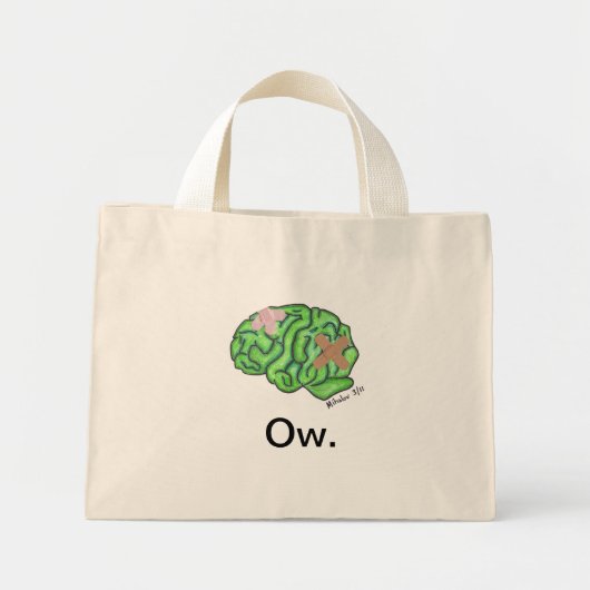 "Ow"-canvas tas (Voorkant)