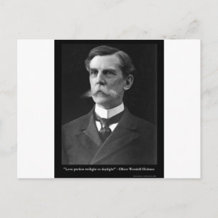 OW Holmes LIEFDE Twighlight Citaat Cadeaus T-shirt Briefkaart