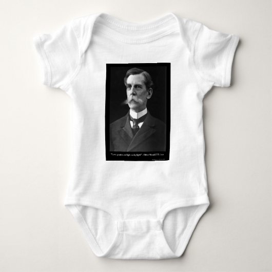 OW Holmes LIEFDE Twighlight Citat Geschenken T-shi Romper (Voorkant)