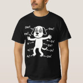 Ow Ow Ow Ow Ow Ow karakter T-shirt (Voorkant)