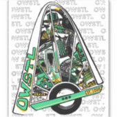 OW STL-Sticker Sticker (Voorkant)