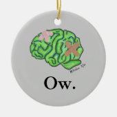 "Ow"-versiering Keramisch Ornament (Voorkant)