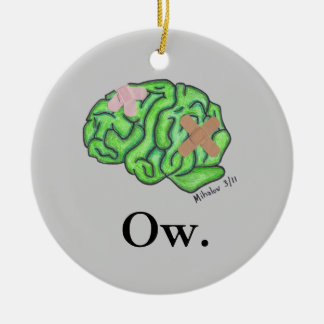 "Ow"-versiering Keramisch Ornament