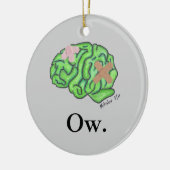 "Ow"-versiering Keramisch Ornament (Links)