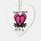 OWA Heart Ornament (Links)