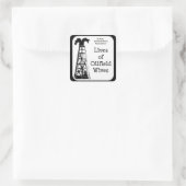 OWA-Stickers Vierkante Sticker (Tas)