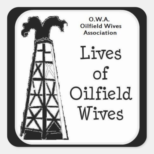 OWA-Stickers Vierkante Sticker (Voorkant)