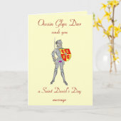 Owain Glyn Dwr, St David Dag Kaart (Gele Bloem)