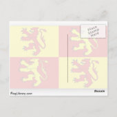 Owain Glyndwr, vlag van het Verenigd Koninkrijk Briefkaart (Achterkant)