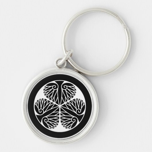 Owari hollyhock(Edo17) Sleutelhanger (Voorkant)
