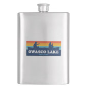 Owasco Lake New York Canoe Flacon (Voorkant)