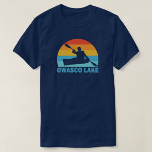 Owasco Lake New York Kajak T-shirt