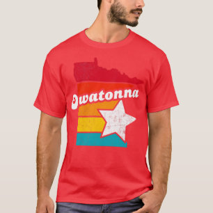 Owatonna Minnesota Vintage Verdrietig Souvenir 2 T-shirt