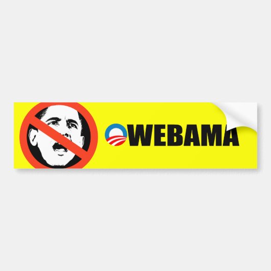 OWE-BAMA BUMPERSTICKER (Voorkant)