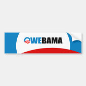 OWEBAMA BUMPERSTICKER (Voorkant)
