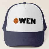 Owen Basketball Trucker Hat Trucker Pet (Voorkant)