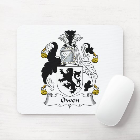 Owen Family Crest Muismat (Met muis)