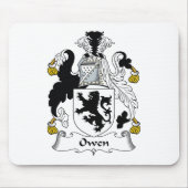 Owen Family Crest Muismat (Voorkant)