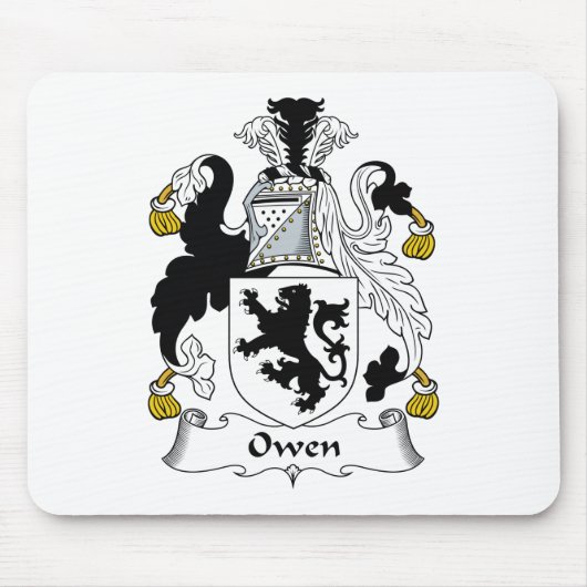 Owen Family Crest Muismat (Voorkant)